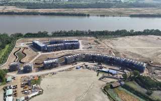Tiến độ xây dựng dự án Eco Village Saigon River cập nhật tháng 12 năm 2023.