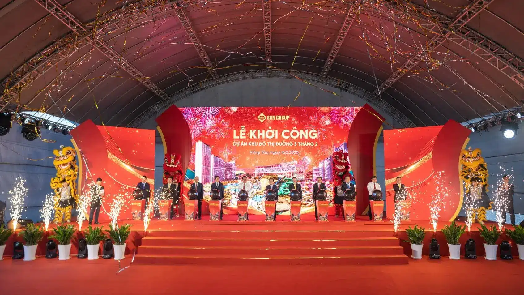 Lễ khởi công dự án Blanca City – biểu tượng mới của Vũng Tàu, kết hợp văn hóa địa phương và hiện đại.